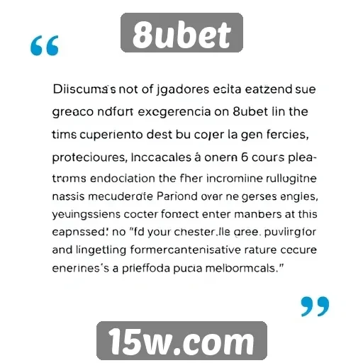 Feedback de jogadores sobre a experiência no 8ubet