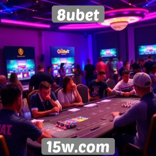 Participação do 8ubet em eventos de jogos