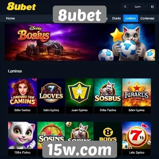 8ubet oferece diversas opções de jogos online