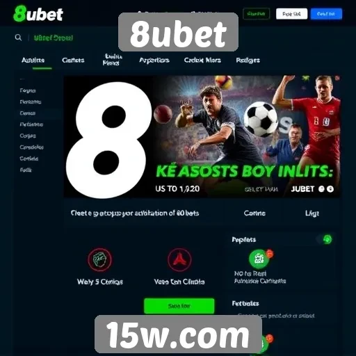 Análise das funcionalidades do site 8ubet